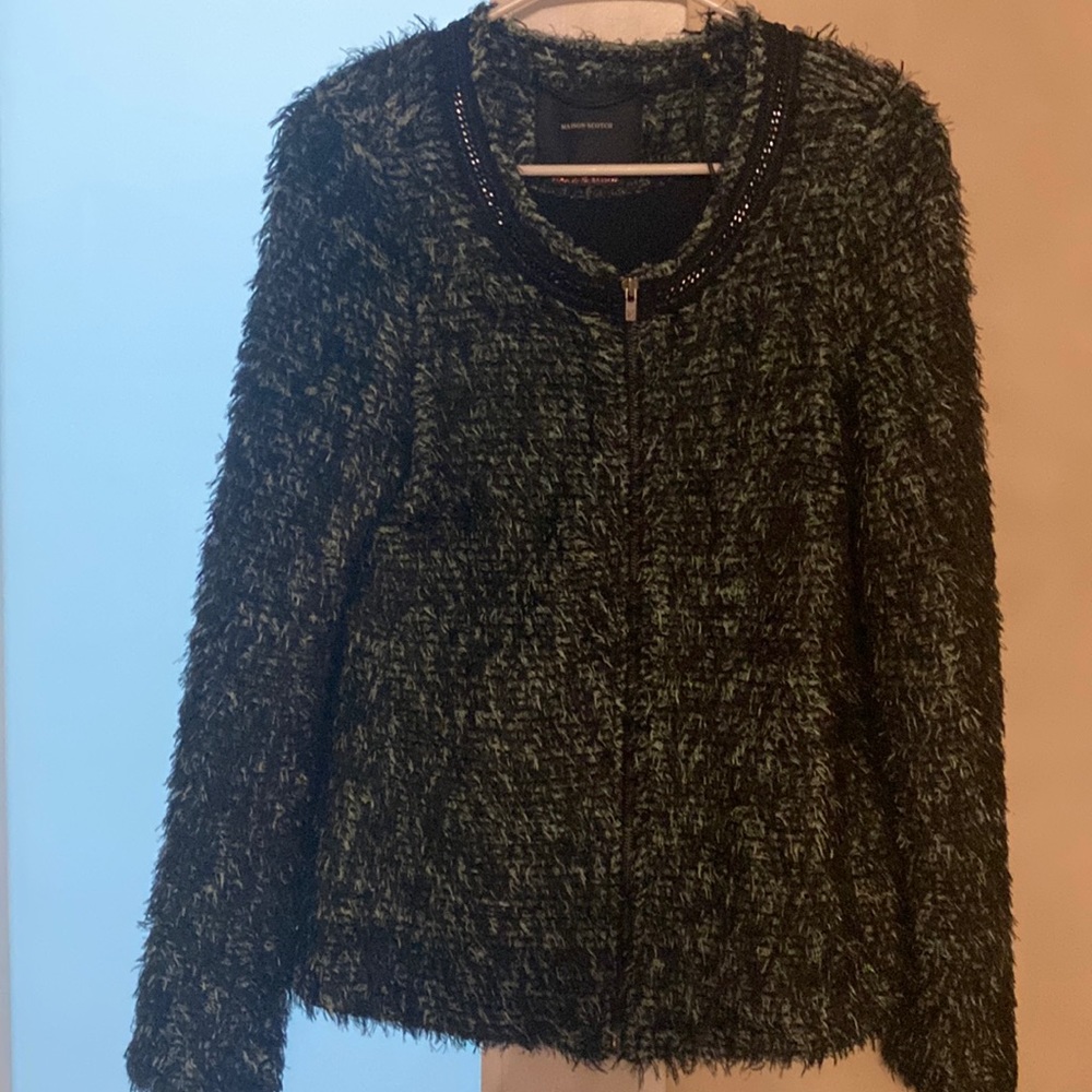 Maison scotch NWOT zip up blazer. Size S.